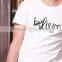 In the summer of 2016 the new men's cotton short sleeve T-shirt printing contracted fashion