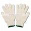 7 gauge natural white cotton knitted working gloves -600 grams