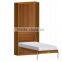 Space Saving Furniture Wooden Murphy Bed Hardware Kits