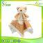 Coral fleece infant animal frog head plush baby blanket