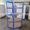 5 shelf heavy duty corner shelving unit