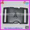 Black plastic schoolbag buckle, bag accessories, bag buckle (XDZY-001)