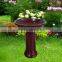 Eco-friendly Ceramic Bird Bath for garden decor