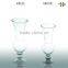 handblown glass vase,clear glass vase