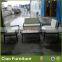 Aluminum frame high quality furniture garden sofa set with coffee table