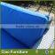 outdoor furniture cover grey color outdoor sofa with blue cushion
