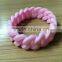 Personalized compilation Hemp flowers shaped silicone bracelet