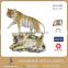 10X5.5X11 Inch Resin Lifelike Home and Garden Decoration Animal Sculpture Tiger Statue