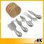 Hot-selling All Stainless Steel Knife Set With Acrylic Holder