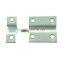 Good Quality Iron White Barrel Bolt, 2" White And Brass Finish Door Bolt, Window Barrel Bolt Lock