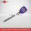 China supplier kitchen utensil slotted silicone spatula for new products 2014
