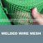 china anping factory high quality PVC Coating square welded Wire Mesh with green color
