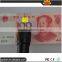 Small Portable Led Purple Light UV LED flashlight 365-370nm 9 LED Flashlight Torch