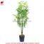 Artificial evergreen ornamental plants plastic tree for home decorative use