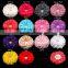 handmade chiffon flower clip for kids hair accessories