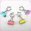 Colorful star shape metal craft binder clips