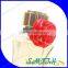MSD Wholesales ribbon flower with elastic,red bottle flower