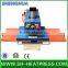 Pneumatic double stations swing arm heat press machine