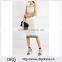 Wholesale Ladies Apparel Multicolor Sleeveless Modern Striped Stretch-knit Dress(DQE0399D)