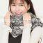 winter lady and women or men fashion pure color knit scarf winter muffler ladies scarf