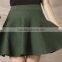New Design Sexy Hot Teen Girls Umbrella Short Flare Ruffle Knitted Skirt