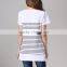 Wholesale cotton maternity clothing pregnant mother outdoor tops