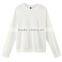 New fashion blank white cotton hoodie