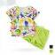 2016 Hot! New arrival high quality boys clothing sets with dinosaur printed