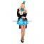 Crazy hat Halloween magician Tuxedo Stage costume party