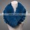 Myfur Medium Size Real Fox Fur Made Animal Fur Trimmed Collar