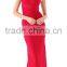 Ladies Long Evening Party Wear Gown Bandage Design Evening Gown