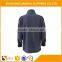Men's polyester customized designs black winter coat