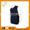 ISO9001/BSCI Manufature embroidery navy blue sleeveless striped sweater vest