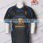 Dyed color fabric men's rugby jerseys
