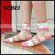 Lady crystal transparent silk sock