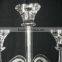 Hot Sale !!! Unique Crystal Candle Holders Wedding Table Decorations JKC-0009