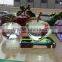 Optical K9 Crystal Round-polished Apple with Stand for Business Souvenirs;Decorative Luxuriant Apple Award Paperweight
