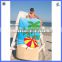 Promotional good quality reactive printed beach towel