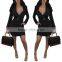 B33792A Autumn fashion manufacture long women fashion jacket