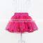 Colored Multi Layers Children Pom Pom Skirt Chiffon Pettiskirt Baby Tutu Dress