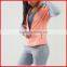 Custom nice design your own jersey tracksuit women gym tacksuits