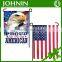 Factory produced 12*18inch Custom printing US election garden flag