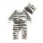 Foreign Trade Wholesale New Style Zebra Striped 100% Cotton Materials Baby Romper
