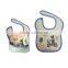 pretty pattern printed 4 layers cotton baby bibs wholesale