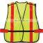 Protective breakaway reflective mesh vest with PVC tapes