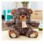 creative personality high quality plush stuffed teddy bear toys doll for kids