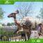 Hot lifelike simulation jurassic dinosaur with remote control for display