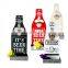 Custom Pub Restaurant Decorative Wooden wall mount bottle opener with Cap Holder