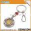 Personalized Metal Rotation Keychain With Holder