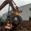 360 Degree Rotating Stone Grapple for SK120 Excavator